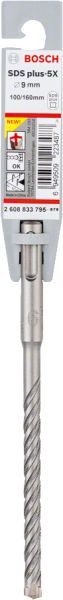Bosch - SDS-Plus-5X Serisi Kırıcı Delici Matkap Ucu 9*160 mm 2608833795