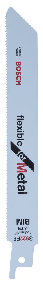 Bosch - Flexible Serisi Metal için Panter Testere Bıçağı S 922 EF - 25'li 2608657551