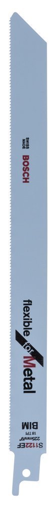 Bosch - Flexible Serisi Metal için Panter Testere Bıçağı S 1122 EF - 5'li 2608656020