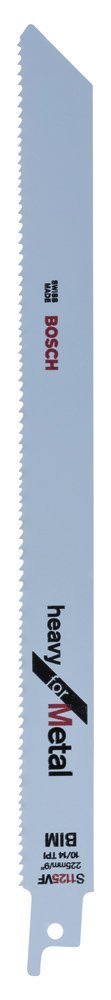 Bosch - Heavy Serisi Metal için Panter Testere Bıçağı S 1125 VF - 5'li 2608657408