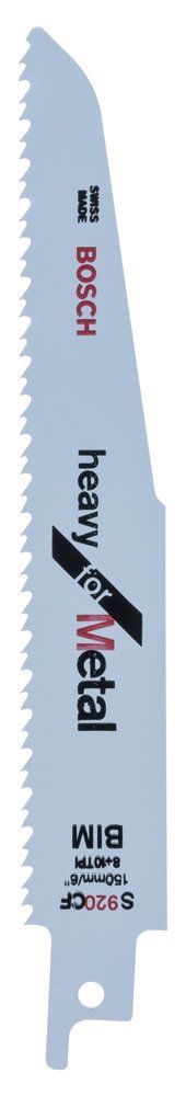 Bosch - Heavy Serisi Metal için Panter Testere Bıçağı S 920 CF - 25'li 2608653066