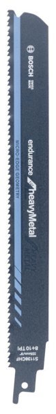 Bosch - Endurance Serisi Ağır Metal için Panter Testere Bıçağı S 1136 CHF - 5'li 2608657526