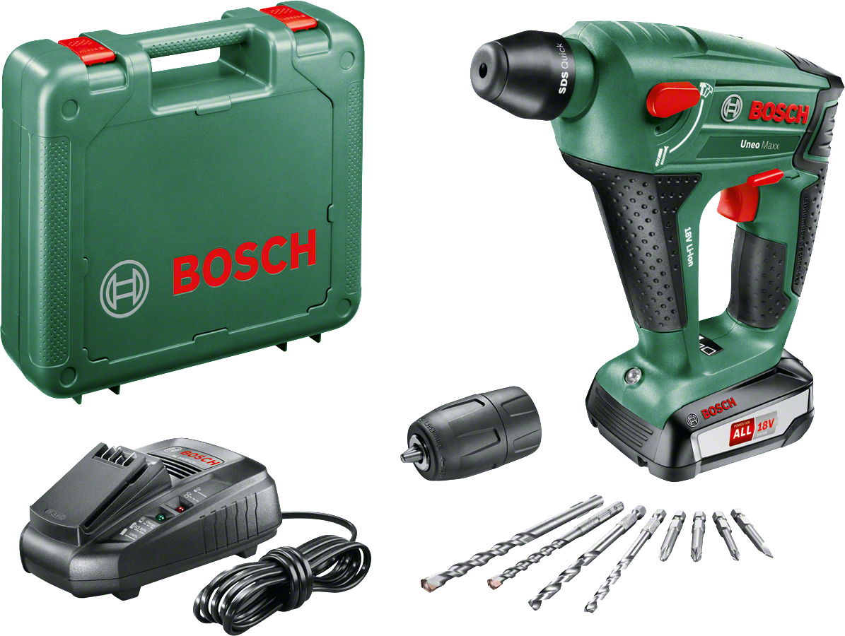 Bosch UNEO MAXX 18 V 2,5 AH Kırıc Delici (Tek Akü) 0.603.952.30F