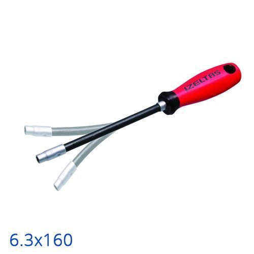 İzeltaş Flexible Süngülü Manyetik Bits TutUçu Tornavida 6,3X160