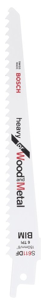 Bosch - Heavy Serisi Ahşap Ve Metal için Panter Testere Bıçağı S 611 DF - 25'li 2608657561