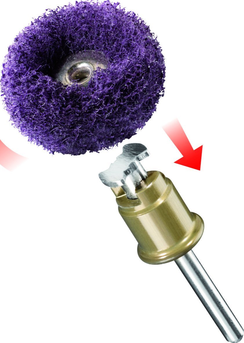 DREMEL® EZ SpeedClic: Boya Aşındırıcı Cilalar 320 kumlu (512S) 2615S512JA