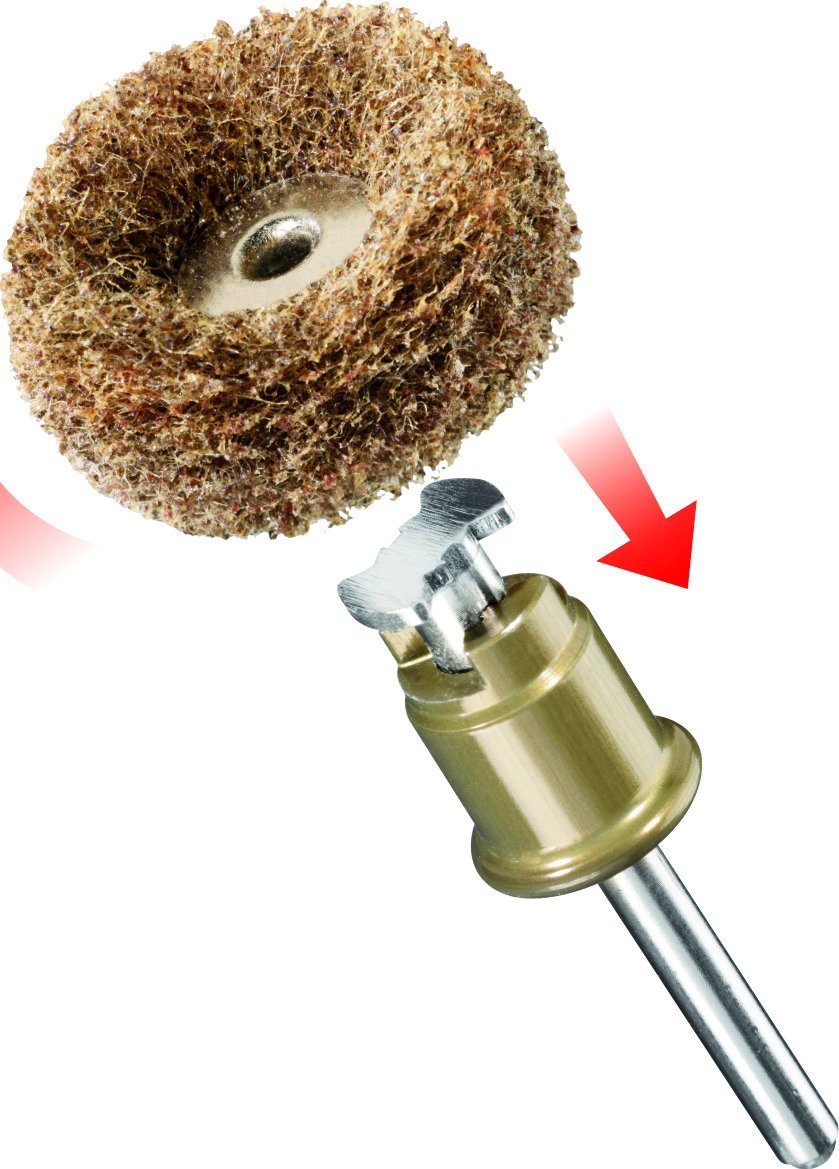 DREMEL® EZ SpeedClic: Boya Aşındırıcı Cilalar 180 ve 280 kumlu (511S) 2615S511JA