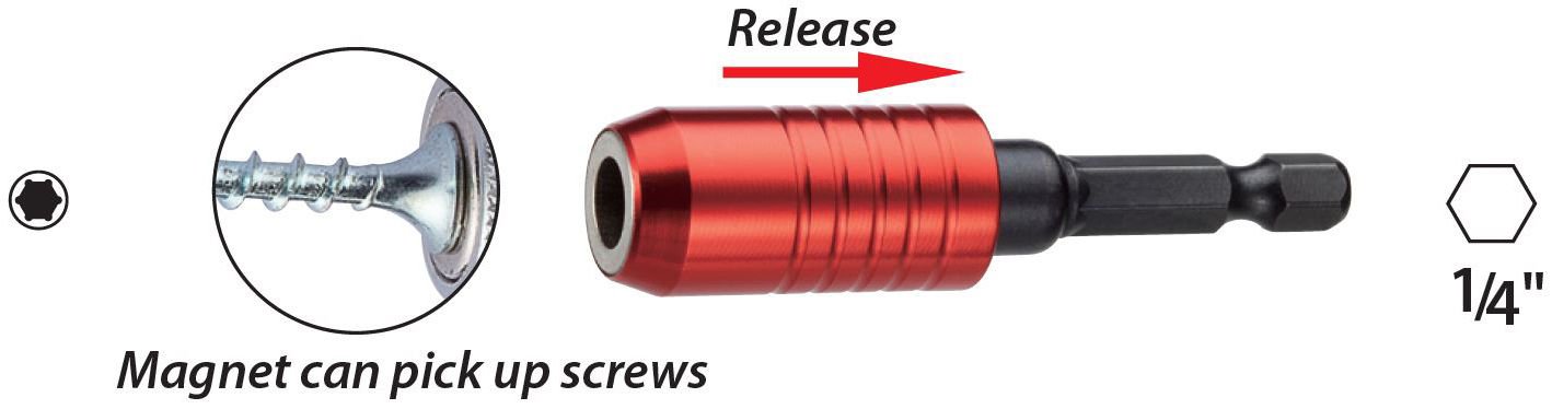 PROSCR 1/4''x60mm HIZLI&GÜÇLÜ MANYETİK BI