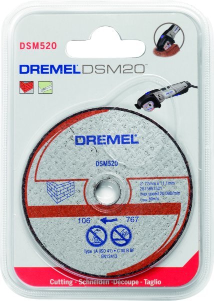 DREMEL® DSM20 duvar kesme diski (DSM520) 2615S520JA