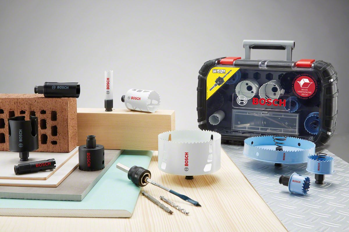 Bosch - Power Change Plus Adaptör, Endurance ve Speed Seri Delik Açma Testereleri için HSS-G 105 mm Merkezleme Ucu ve Ø 8.7 mm Şaft Girişli 2608594258