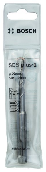 Bosch - Plus-1 Serisi, SDS-plus Kırıcı Delici Matkap Ucu 8*110 mm 2608680269