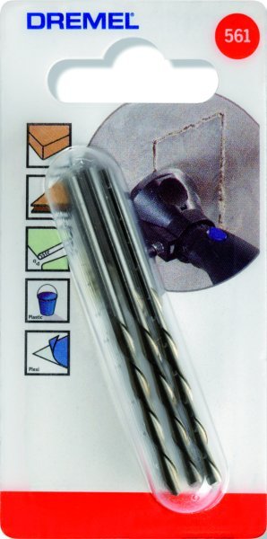 DREMEL® Spiral Kesme Uçları Çok Amaçlı (561) 26150561JA