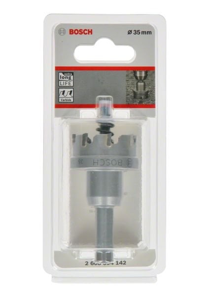 Bosch - Endurance Serisi Ağır Metaller için TCT Delik Açma Testeresi (Panç) 35 mm 2608594142