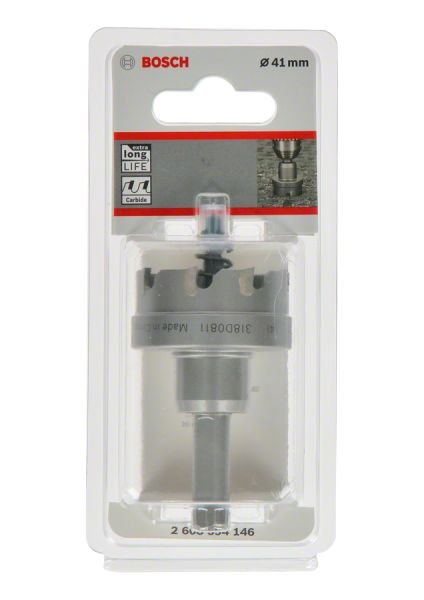 Bosch - Endurance Serisi Ağır Metaller için TCT Delik Açma Testeresi (Panç) 41 mm 2608594146