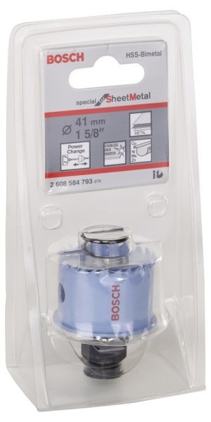 Bosch - Special Serisi Metal Ve Inox Malzemeler için Delik Açma Testeresi (Panç) 41 mm 2608584793