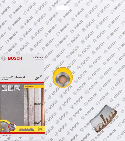 Bosch - Standard Seri Genel Yapı Malzemeleri İçin Elmas Kesme Diski 300 mm 2608615067