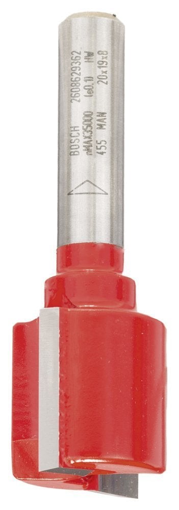 pert Serisi Ahşap İçin Çift Oluklu, Sert Metal Düz Freze Ucu 8*20*56 mm 2608629362