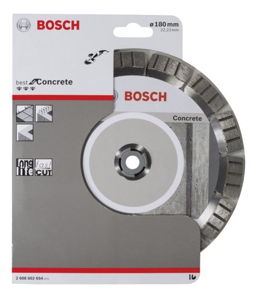 Bosch - Best Serisi Beton İçin Elmas Kesme Diski 180 mm 2608602654