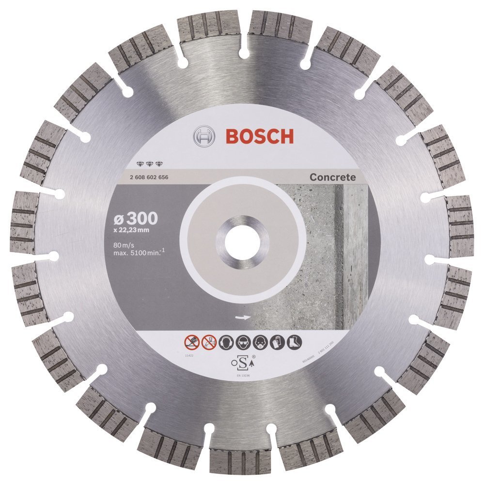 Bosch - Best Serisi Beton İçin Elmas Kesme Diski 300 mm 2608602656