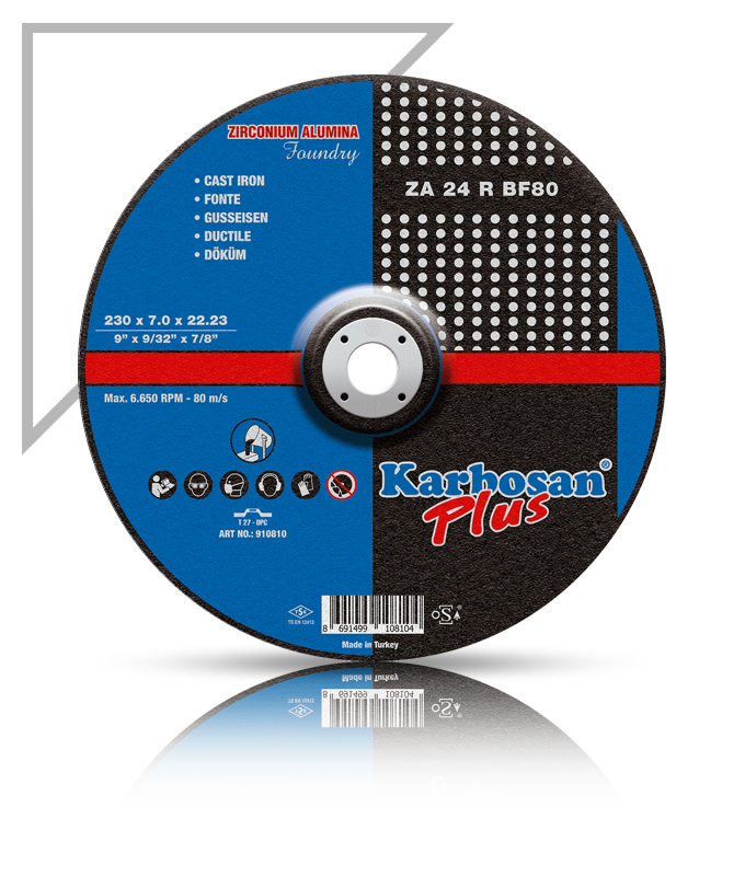 KARBOSAN/125x7.0x22.23/ZA DÖKÜM PLUS TAŞLAMA TAŞI