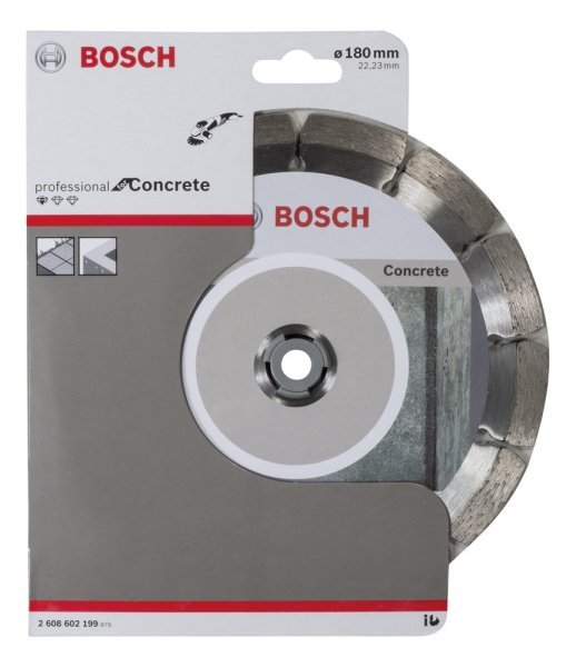 Bosch - Standard Seri Beton İçin Elmas Kesme Diski 180 mm 2608602199