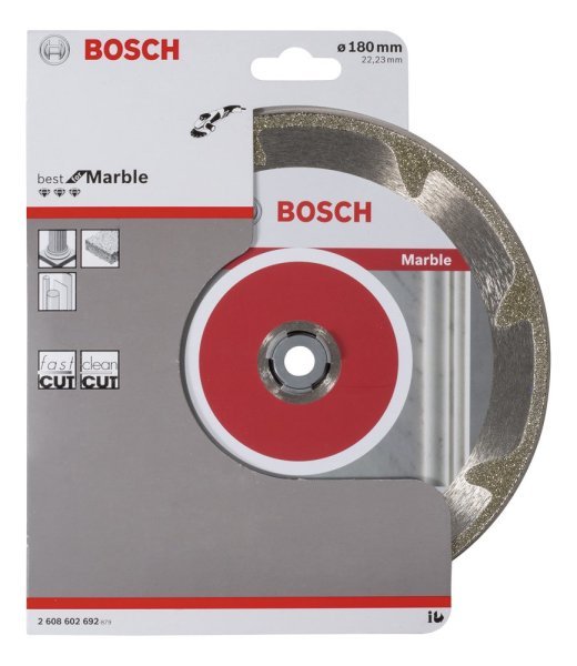 Bosch - Best Serisi Mermer İçin Elmas Kesme Diski 180 mm 2608602692