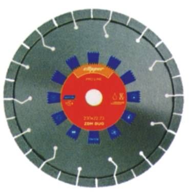 Elmas Testere Beton Kesim ZDH-DUO 230 mm Susuz Laser Kaynaklı
