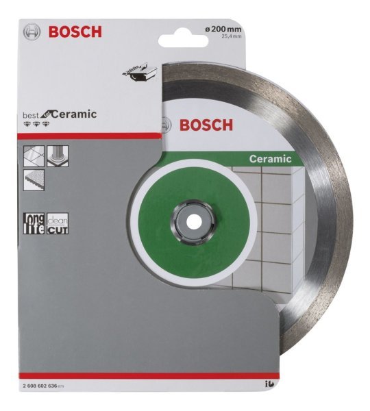 Bosch - Best Serisi Seramik İçin Elmas Kesme Diski 200 mm 2608602636