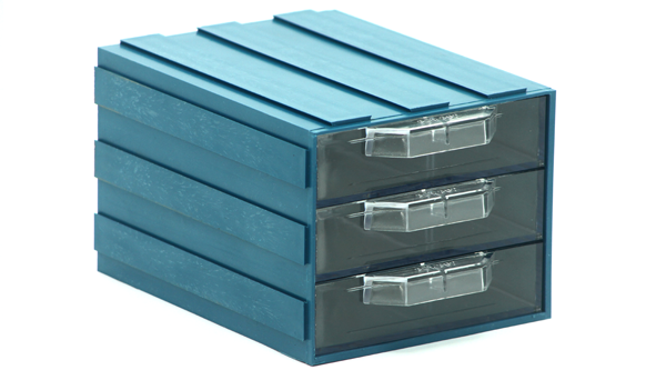 Plastik Çekmeceli Kutu KOD:302-3