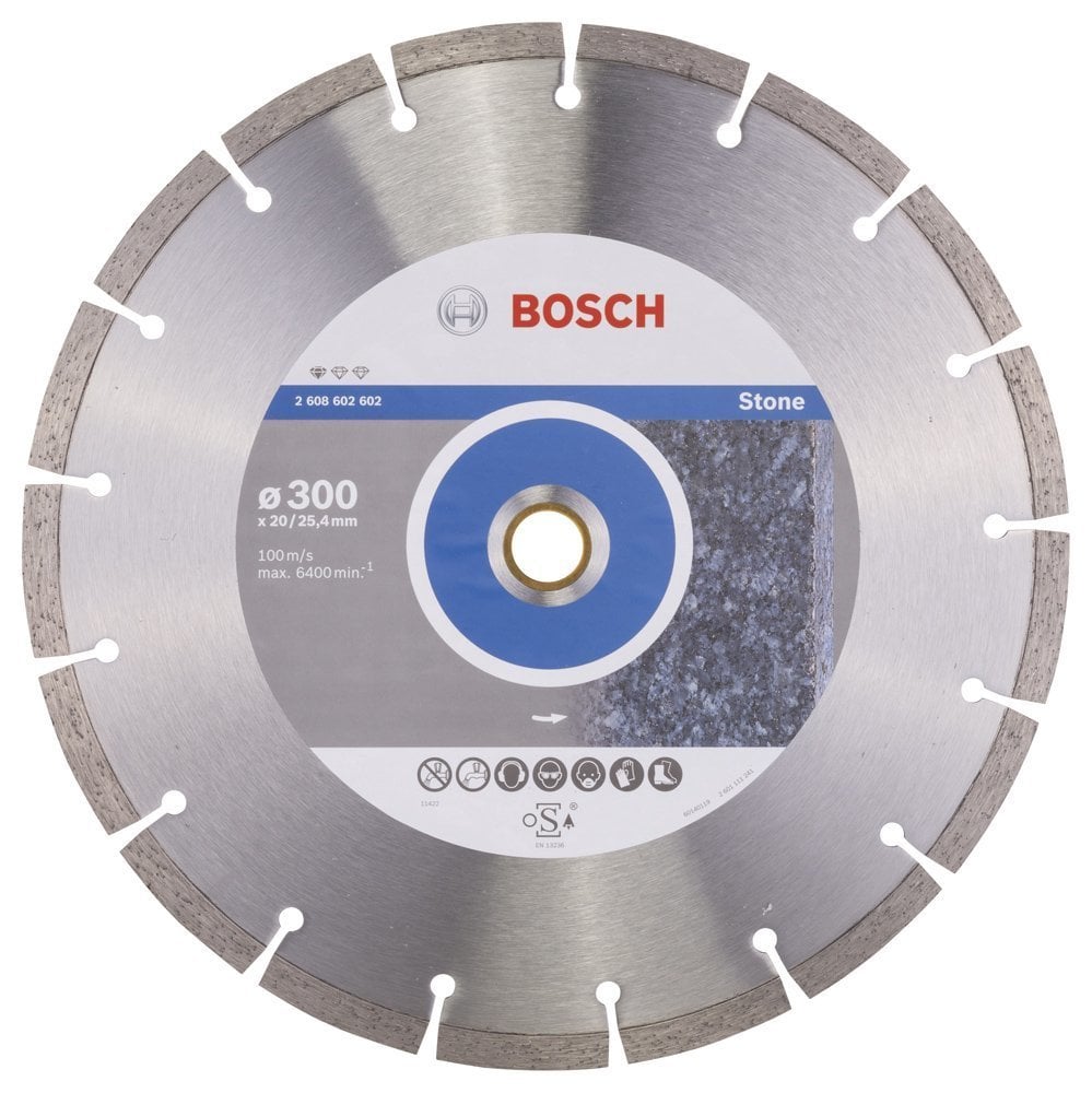 Bosch - Standard Seri Taş İçin Elmas Kesme Diski 300 mm 2608602602