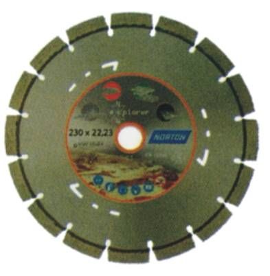 Elmas Testere Çelik Kesim 4X4 EXPLORER 230 mm Susuz Laser Kaynaklı