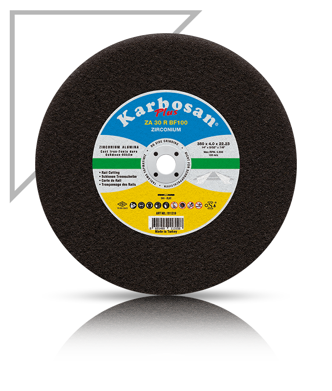 KARBOSAN/350x4.0x22.23/Zirkonyum Plus Ray Kesme Diskleri