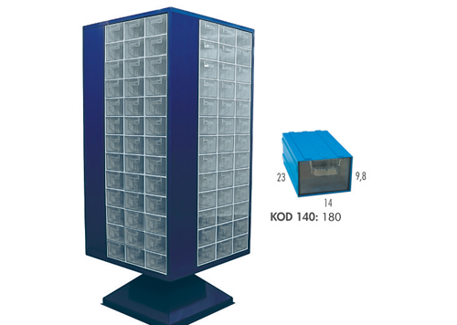 Çekmeceli Döner Dolap KOD:MT 140