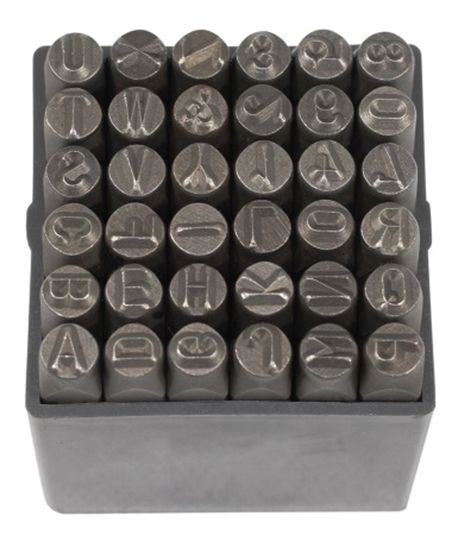 PARTNER ÇELİK HARF VE RAKAM 5mm36LI 0304