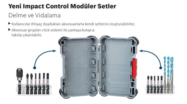 Bosch - Impact Control Serisi Uçlar İçin Boş Vidalama Kutusu 2608522364