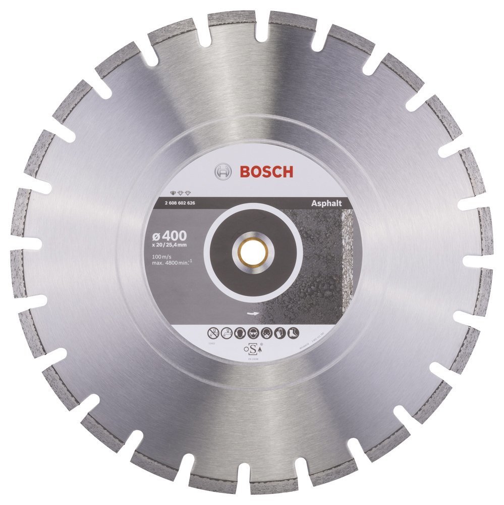 Bosch - Standard Seri Asfalt İçin Elmas Kesme Diski 400 mm 2608602626