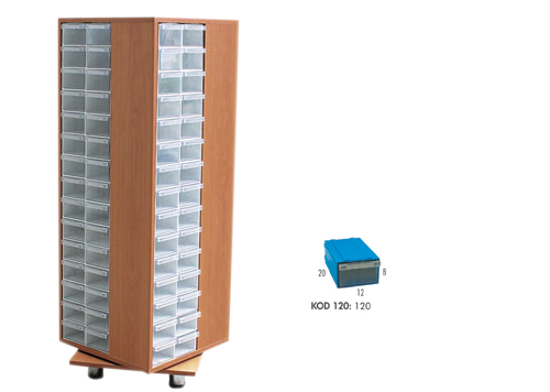 Ahşap Döner Dolaplar KOD:SD 120