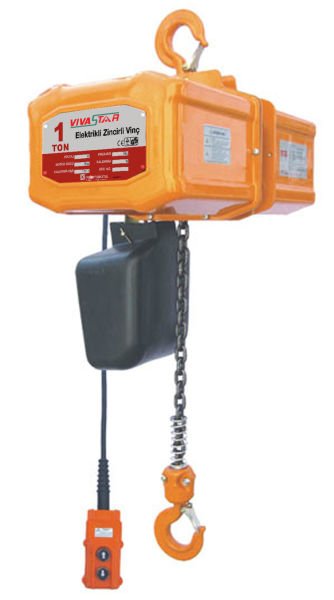 VIVASTAR ELKTRKLI ZINCIRLI VINC 1 ton 6mt