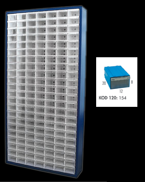 Tek Yönlü Metal Dolap KOD:TMD 120