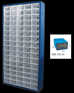 Tek Yönlü Metal Dolap KOD:TMD 175