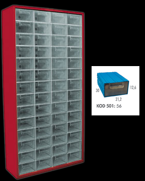 Tek Yönlü Metal Dolap KOD:TMD 501