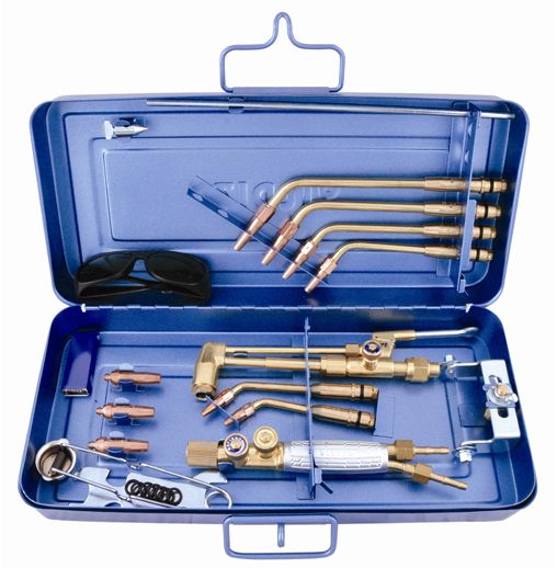 Kaynak ve Kesme Hamlaç Takımı 6'lı Metal Çantalı 8600