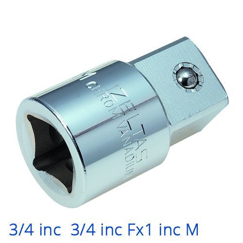 İzeltaş Lokma Adaptörü 3/4'' 3/4''Fx1''M