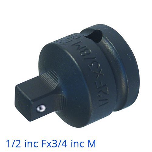 İzeltaş Havalı Lokma Adaptörü 1/2''Fx3/4''M
