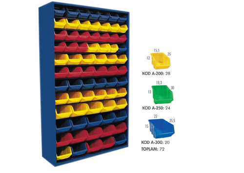 Avadanlık Stand KOD:STAND 6 Tablalı