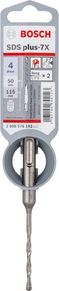 Bosch - SDS-Plus-7X Serisi Kırıcı Delici Matkap Ucu 4*115 mm 2608576102