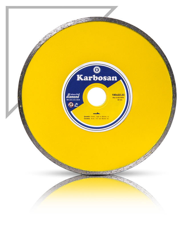 KARBOSAN/180x2.0x22.23SÜREKLİ ELMAS KESİCİ