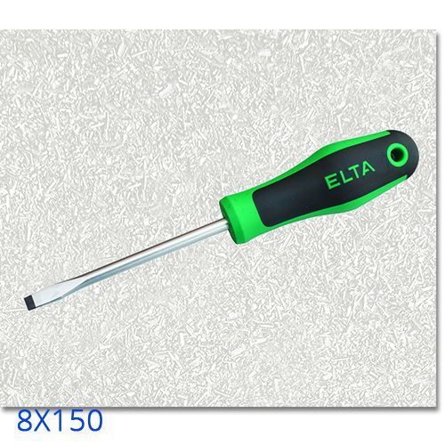 Elta Düz Tornavida Ergonom 8X150