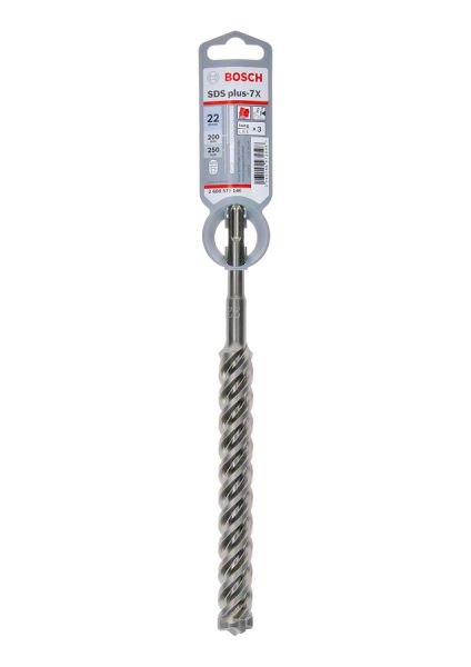 Bosch - SDS-Plus-7X Serisi Kırıcı Delici Matkap Ucu 22*250 mm 2608579146