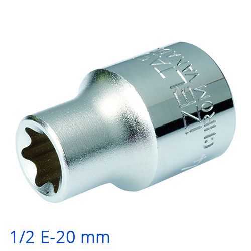 İzeltaş Star (Torx) Lokma 1/2 E-20 Mm